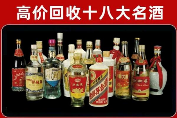 八步回收铁盖茅台酒